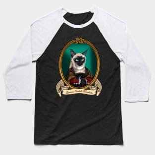 Renaissance Cat - Baroness Rochelle Winchester Baseball T-Shirt